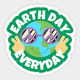 Earth Day Everyday Sticker